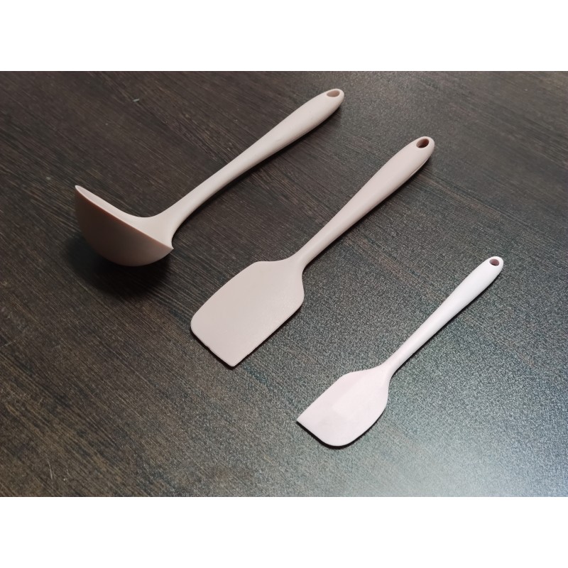 Cooker Silikon Kepçe seti pembe