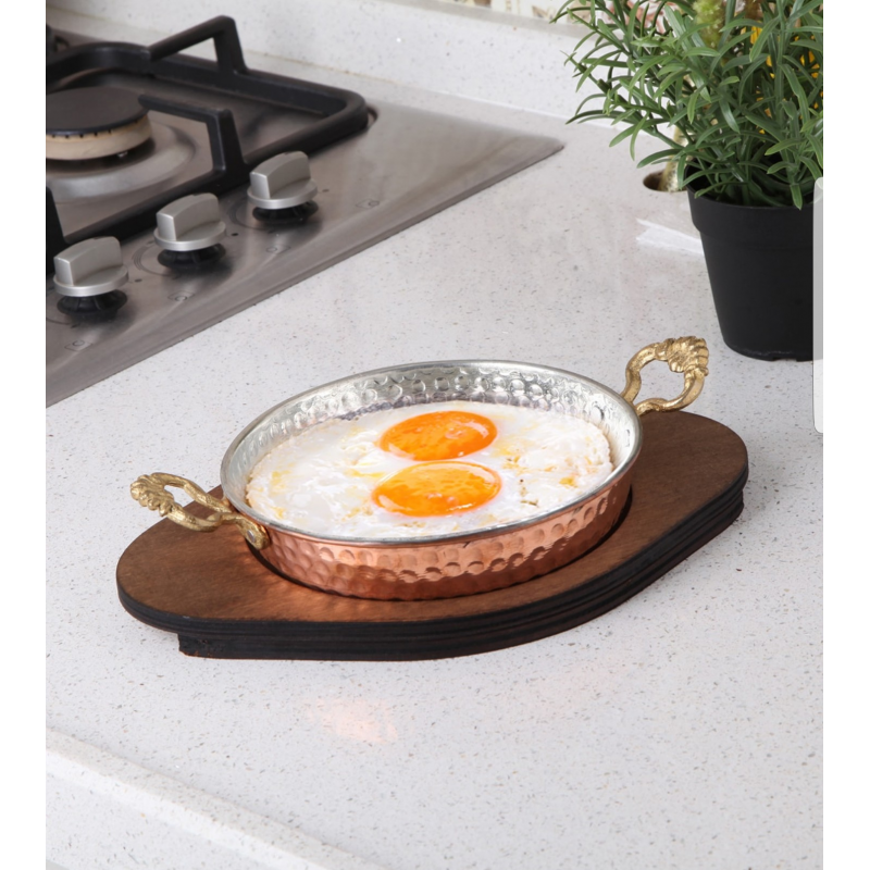 Bakır Tava Dövme 20cm sahan Bakır Tava Dövme 20cm sahan