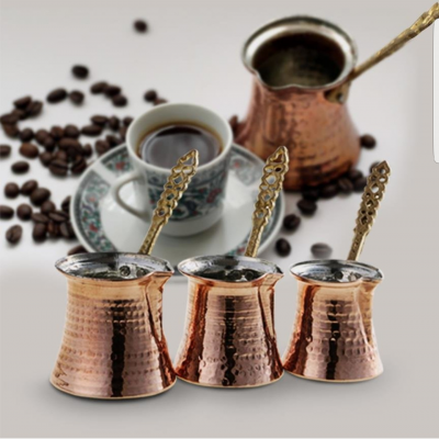 Bakır Cezve 5Li Set