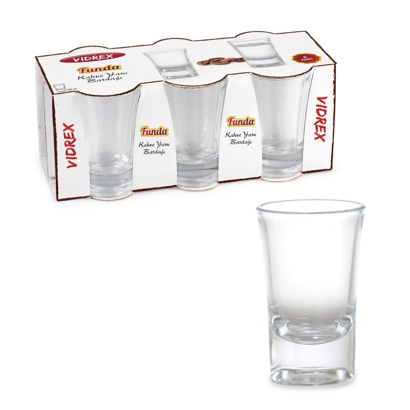 kahve yanı bardak shot bardak 50cc