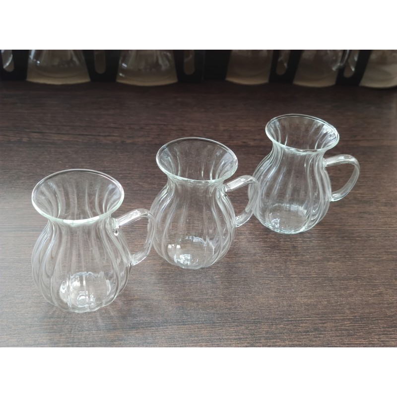süper ince cam kulplu bardak çizgili 3lü süper ince cam kulplu bardak çizgili 3lü