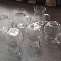 süper ince cam kulplu bardak tombul 6lı
