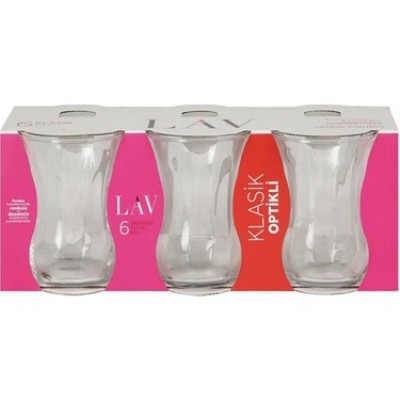 Lav 30020 çay bardak 6lı