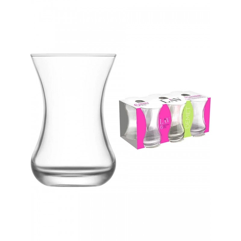 Lav Demet Çay Bardağı 6lı Lav Demet Çay Bardağı 6lı