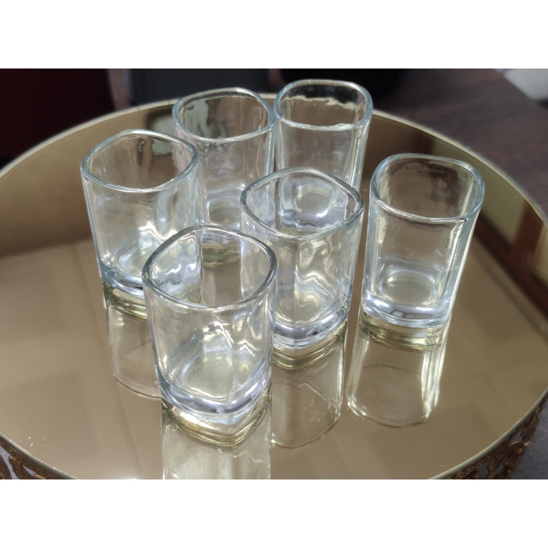 kahve yanı bardak shot bardak 50cc kare bardak