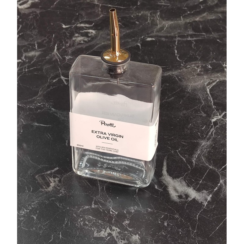 Cam Yağlık Sirkelik Damlatmaz Kapaklı 300 ml Dikdörtgen altın Cam Yağlık Sirkelik Damlatmaz Kapaklı 300 ml Dikdörtgen altın