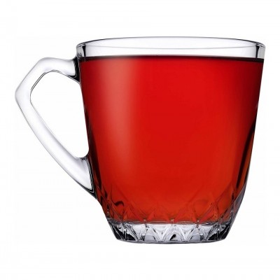 Paşabahçe 55733 Mercan 2li Kulplu Çay Fincanı 160ML