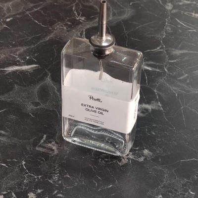 Cam Yağlık Sirkelik Damlatmaz Kapaklı 750ml Dikdörtgen Gümüş Cam Yağlık Sirkelik Damlatmaz Kapaklı 750ml Dikdörtgen Gümüş