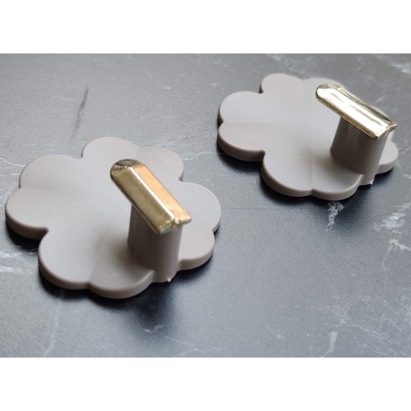 Askı Papatya Model Mini Askı Pratik Yapışkanlı