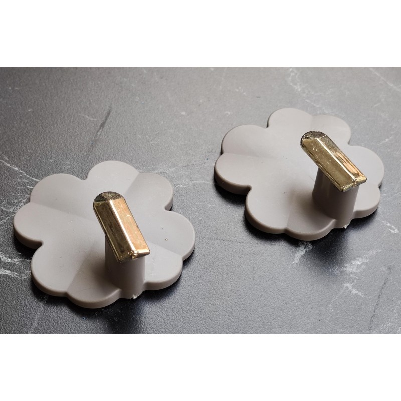 Askı Papatya Model Mini Askı Pratik Yapışkanlı