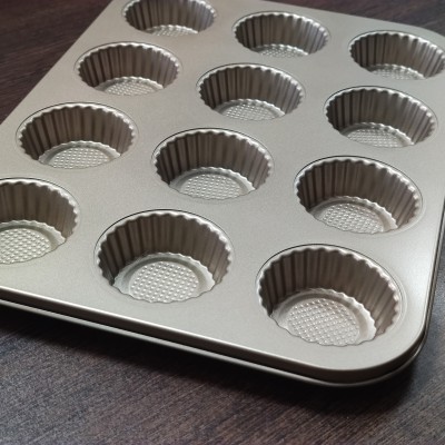 Muffin Kalıp Mini 12 Hazneli 35X27 cm çizgi