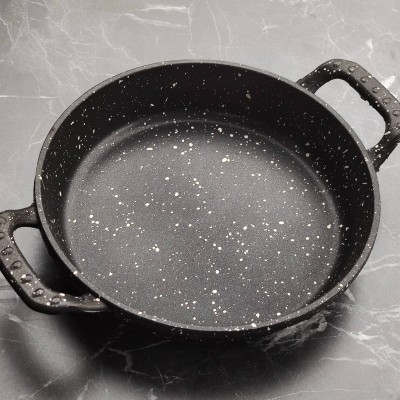 Alüminyum Döküm Granit Kaplama Sahan 18 cm