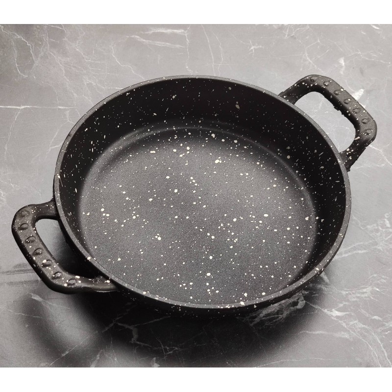 Alüminyum Döküm Granit Kaplama Sahan 18 cm