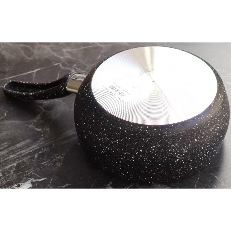 Yanmaz Yapışmaz Granit Sütlük Siyah 16x6 cm