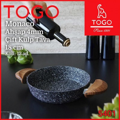 Granit gri 4mm kalınlıkta sahan togo 18 cm