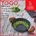 Granit gri 4mm kalınlıkta sahan togo 24 cm