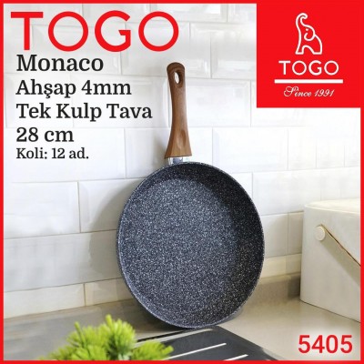 Granit gri 4mm kalınlıkta tava togo 28 cm