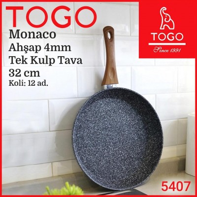 Granit gri 4mm kalınlıkta tava togo 32 cm