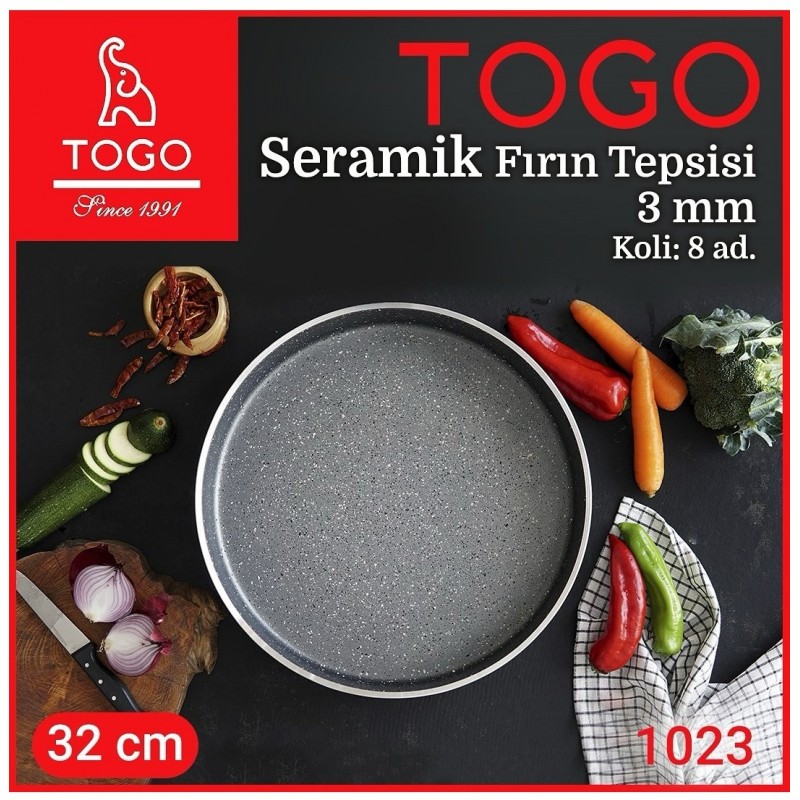 granit fırın tepsi siyah 32cm