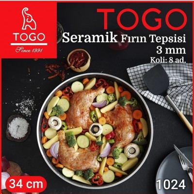 granit fırın tepsi siyah 34cm