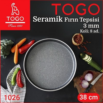 granit fırın tepsi siyah 38cm